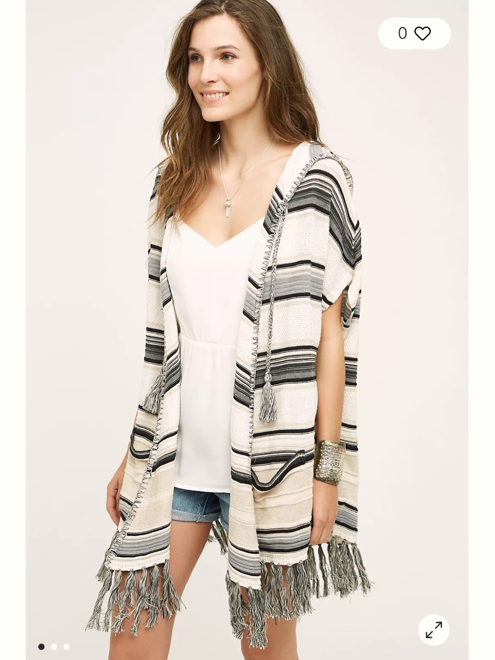Moth Calexico Fringe Poncho from Anthropologie